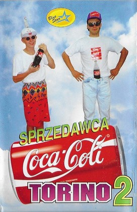 Torino - Sprzedawca Coca Cola