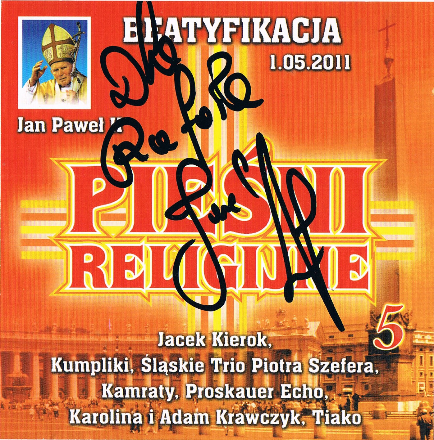 Jacek Kierok – Piesni Religijne cz 5 Beatyfikacja CD